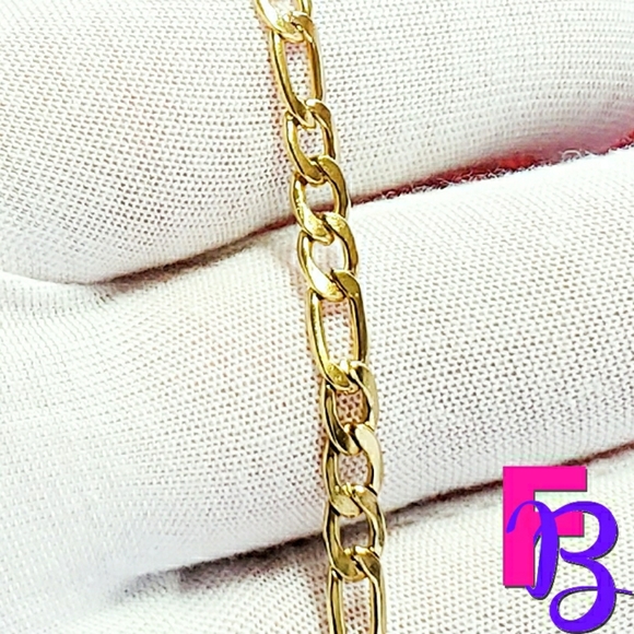 *NEW!* 5MM 20" 14K Italian Figaro Chain - Picture 3 of 10